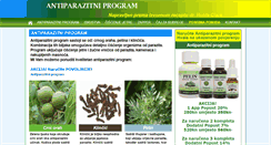 Desktop Screenshot of antiparazitni-program.net